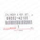 NEW GENUINE FOR TOYOTA 01-05 RAV4 Door-Lock Cylinder 6905242100 / 69052-42100