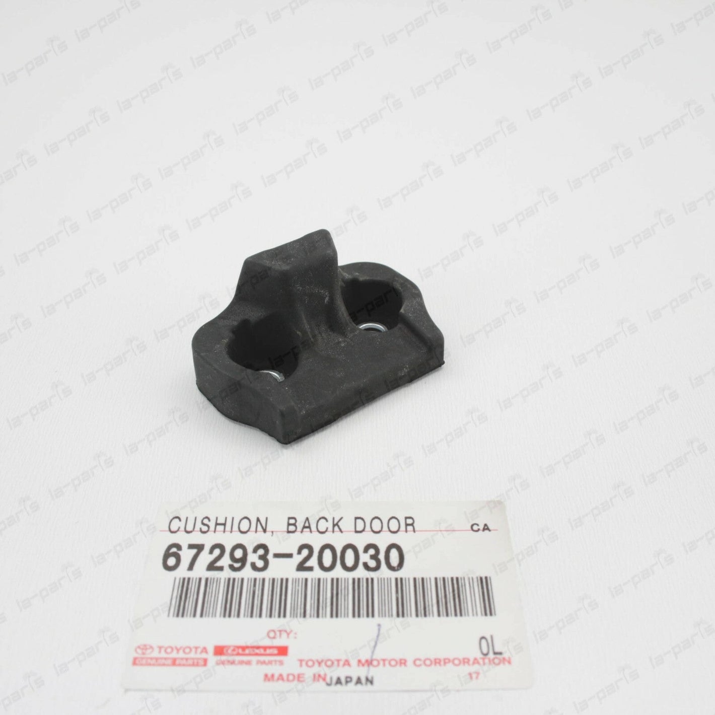 6729320030 Genuine Toyota CUSHION, BACK DOOR LOWER STOPPER 67293-20030