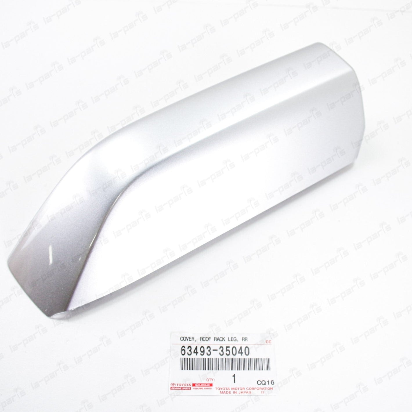 Genuine OEM Toyota 10-22 4Runner Silver Rear Right Roof Rack Cover 63493-35040