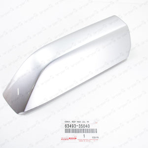 Genuine OEM Toyota 10-22 4Runner Silver Rear Right Roof Rack Cover 63493-35040