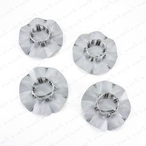 New Genuine Subaru 2006-2014 Tribeca Silver Wheel Hub Cover Center Cap SET of 4