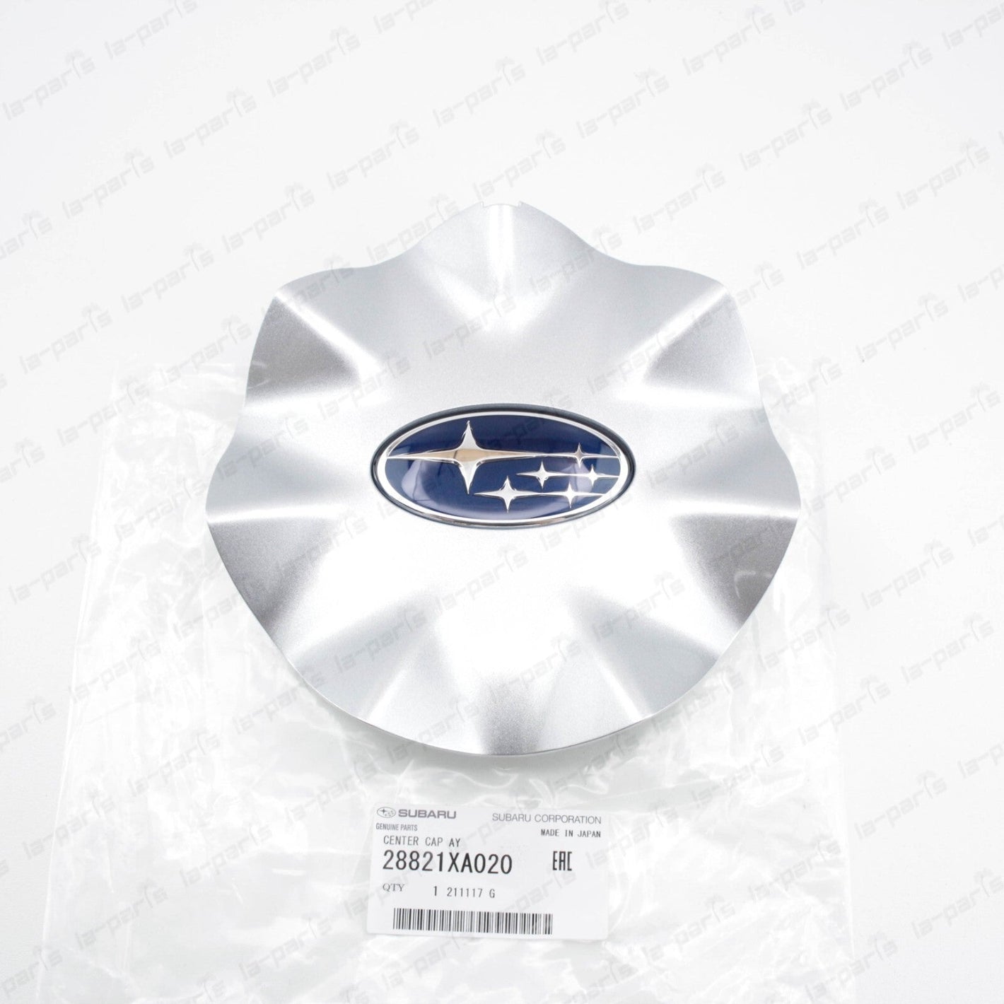 NEW GENUINE SUBARU 2006-2014 TRIBECA SILVER WHEEL HUB COVER CENTER CAP