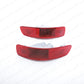 New Genuine OEM Mitsubishi 07-13 Outlander Rear Bumper Reflector Pair LH+RH