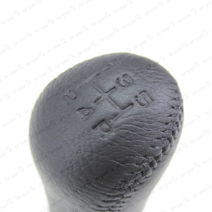 New Genuine Nissan 90-96 300ZX Z32 5 Speed Black Leather Shift Knob 32865-30P01