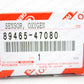 New Genuine Toyota 10-14 Prius Lexus CT200h Rear O2 Oxygen Sensor 89465-47080