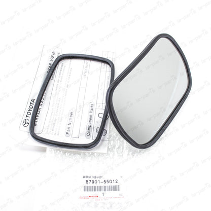 New Genuine Toyota Land Cruiser BJ40 BJ42 HJ47 FJ40 FJ43 FJ45 Convex Side Mirror