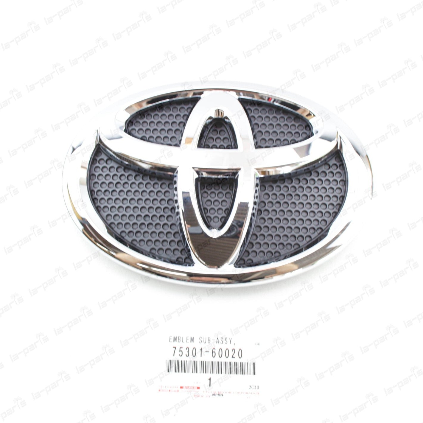 NEW GENUINE TOYOTA 15-21 LAND CRUISER CHROME FRONT GRILLE EMBLEM 75301-60020