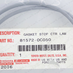 GENUINE TOYOTA 07-21 TUNDRA CENTER HIGH MOUNT STOP LIGHT GASKET 81572-0C050