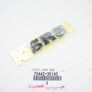 New Genuine Toyota 03-09 4Runner "SR5" Nameplate Badge Trunk Rear 75442-35140