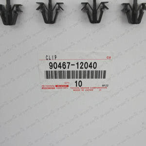 NEW GENUINE TOYOTA TACOMA RAV4 4RUNNER  90467-12040 NEW GRILLE CLIPS 10PC