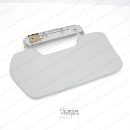 NEW GENUINE TOYOTA 2008-2014 FJ CRUISER GRAY RIGHT PASSENGER SIDE VISOR
