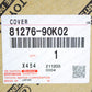 NEW GENUINE TOYOTA LAND CRUISER 70 LICENSE PLATE LAMP COVER 4WD 81276-90K02