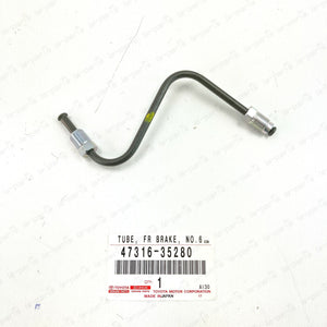 GENUINE TOYOTA FJ CRUISER 4RUNNER LEFT FRONT BRAKE TUBE HOSE 47316-35280