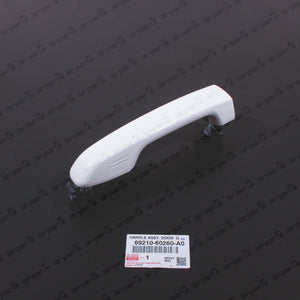 Genuine OEM Toyota 19-24 4Runner 15-21 Land Cruiser White 040 Front Door Handle