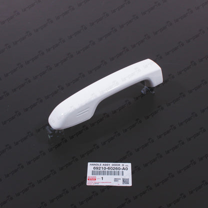 Genuine OEM Toyota 19-24 4Runner 15-21 Land Cruiser White 040 Front Door Handle