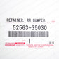 New Genuine Toyota 07-14 FJ Cruiser Rear Left Upper Bumper Retainer 52563-35030