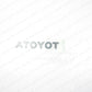 New Genuine for Toyota 93-98 Supra JZA80  Rear "Toyota" Emblem Badge 75441-14190