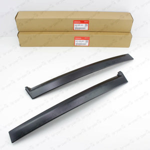NEW GENUINE HONDA 92-95 CIVIC 2 3 DR DOOR GARNISH TRIM PILLAR SASH SET LH & RH