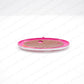 NEW GENUINE SUBARU IMPREZA WRX STI PINK "I" FRONT GRILL EMBLEM 4" X 2" BADGE