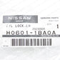Genuine OEM Nissan 17-22 Armada Infiniti Driver Door Cylinder Lock H0601-1BA0A
