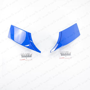 New Genuine OEM Toyota 2007-2014 FJ Cruiser Blue 2JV Front Bumper Filler PAIR