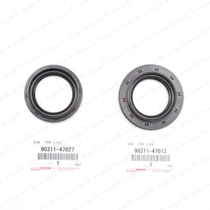 GENUINE TOYOTA 4RUNNER LEXUS LX570 FRONT DRIVE AXLE SHAFT OIL SEAL SET LH & RH