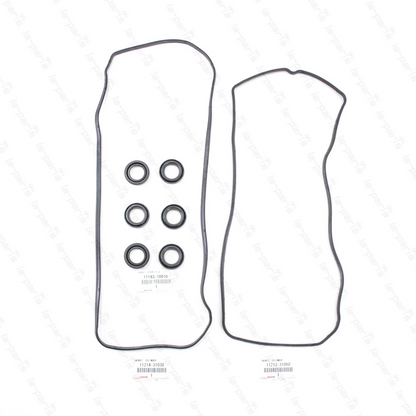 New Genuine Toyota FJ Tundra 4Runner 4.0 L Valve Cover Gaskets W/spark Plug Seal