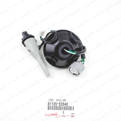 New Genuine OEM Lexus IS250 IS350 ISF Headlamp Wire Harness Cord 81125-53540