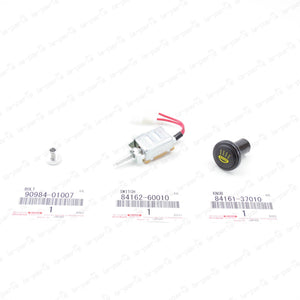 NEW GENUINE TOYOTA LAND CRUISER FJ40 BJ40 FOG LIGHT LAMP SWITCH & KNOB & NUT KIT