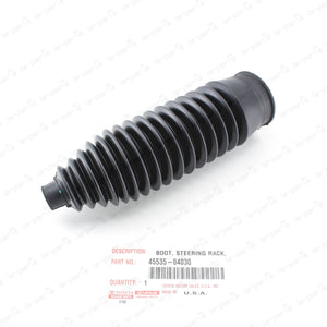 New Genuine OEM Toyota 2005-2015 Tacoma Passenger Steering Rack Boot 45535-04030