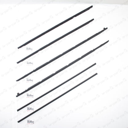 Genuine Toyota 91-98 Land Cruiser 80 FZJ80 Lexus LX450 6-Set Door Belt Molding