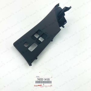 New Genuine Toyota 93-98 Supra JZA80 Driver Door Switch Panel Black 74232-14120