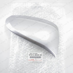 New Genuine Toyota 14-17 Rav4 1F7 Silver Passenger Side Outer Mirror Cover