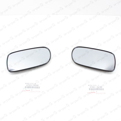 NEW GENUINE TOYOTA SUPRA MK4 JZA80 OUTER REAR SIDE VIEW MIRROR  SET OF LH & RH