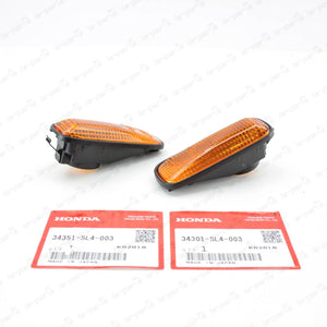 GENUINE HONDA CIVIC EK9 TYPE-R FRONT FENDER SIDE TURN MARKER LAMP LIGHT SET OF 2