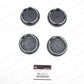 NEW GENUINE MITSUBISHI EVOLUTION EVO BBS WHEEL CENTER CAPS 70MM RX SET 4PCS