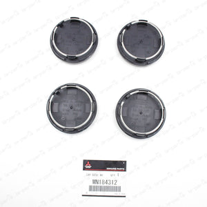 NEW GENUINE MITSUBISHI EVOLUTION EVO BBS WHEEL CENTER CAPS 70MM RX SET 4PCS