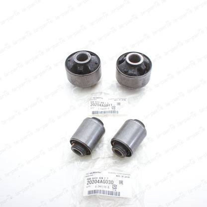 New Genuine OEM Subaru Front Control Arm Bushings 20204AG030 20204AG011 SET OF 4
