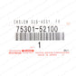 New Genuine Toyota Vitz KSP130 NSP130 Front Radiator Grille Emblem 75301-52100