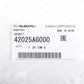 New Genuine Subaru 08-21 Forester Impreza WRX Fuel Pump Assy Gasket 42025AG000