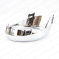 New Genuine Infiniti G37 Front Right Fog Light Chrome Bezel Ring 62256-1MS2D