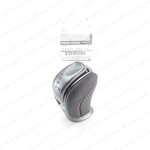 NISSAN GENUINE R35 GT-R GTR BLACK EDITION RED STITCH SHIFT KNOB 34910-6AV0A