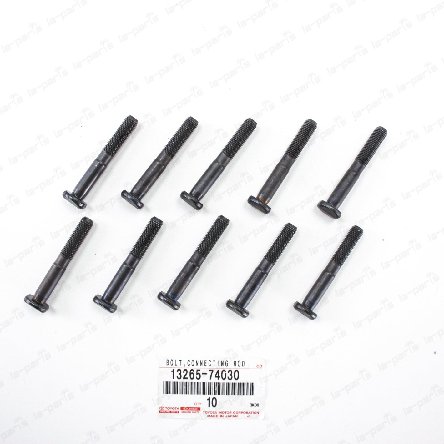 New Genuine OEM Toyota Connecting Rod Bolt 13265-74030 SET OF 10