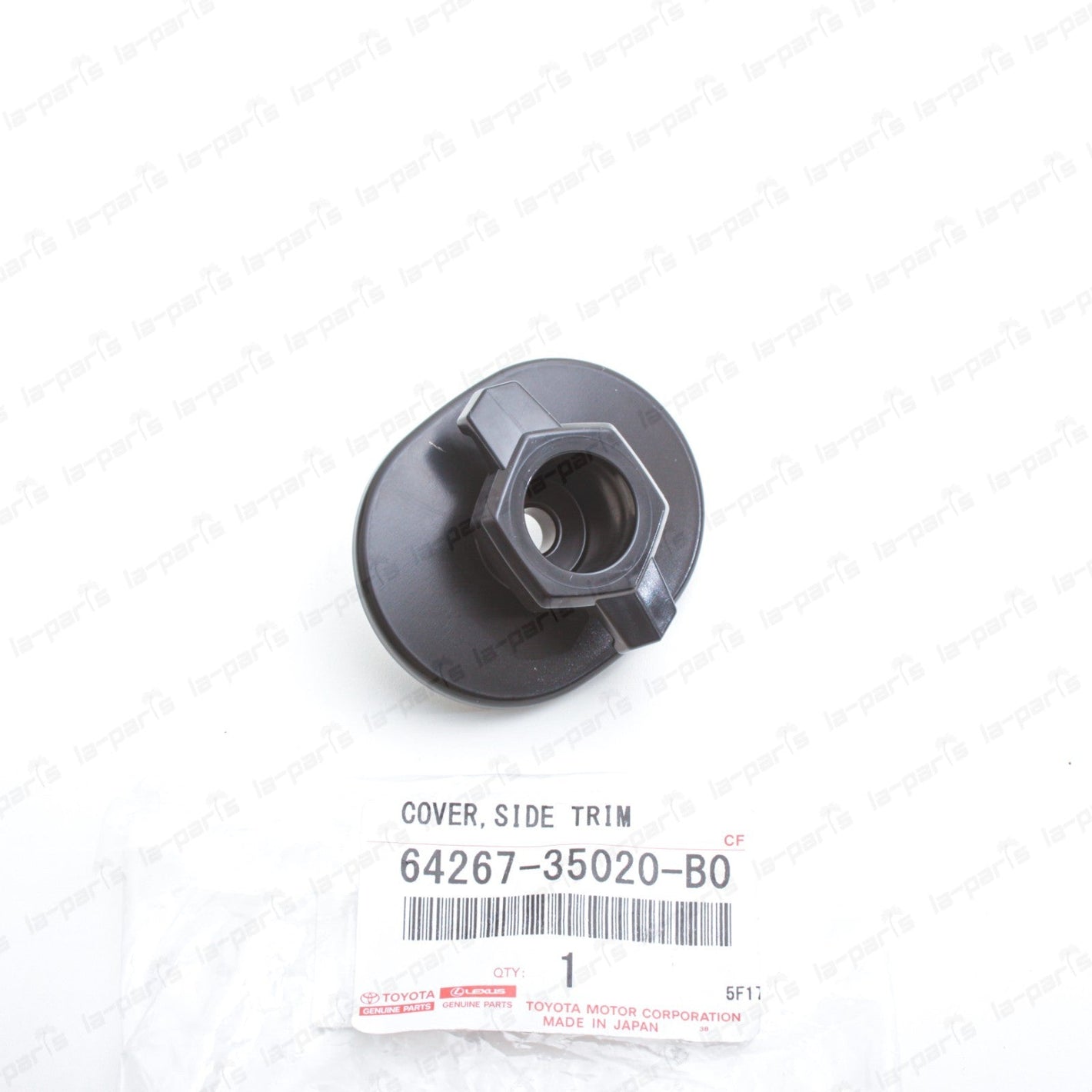New Genuine OEM Toyota 2007-2014 FJ Cruiser Dark Gray Cargo Tie Down Hook