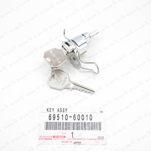 New OEM For Toyota LC FJ40 FJ45 BJ40 Back Door Lock Cylinder & Key 69510-60010