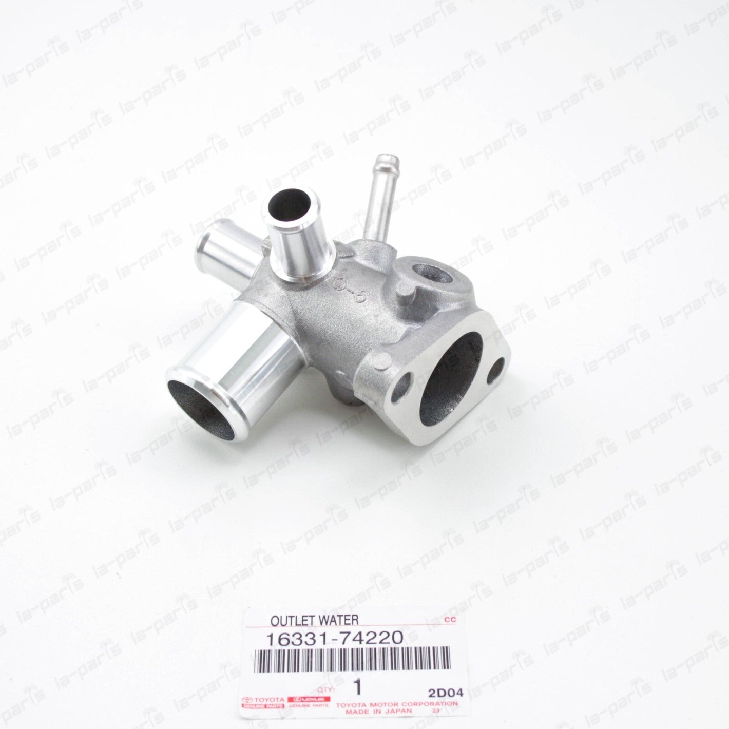 GENUINE TOYOTA 2.2 L THERMOSTAT HOUSING ENGINE COOLANT OUTLET WATER 16331-74220