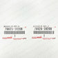 NEW GENUINE OEM TOYOTA HILUX PICKUP 4RUNNER 89-95 4WD REAR MUDGUARDS PAIR SET