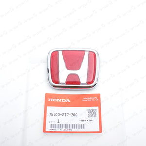 New Genuine OEM Honda 95-01 Integra Type R DC2 Front Red Emblem 75700-ST7-Z00