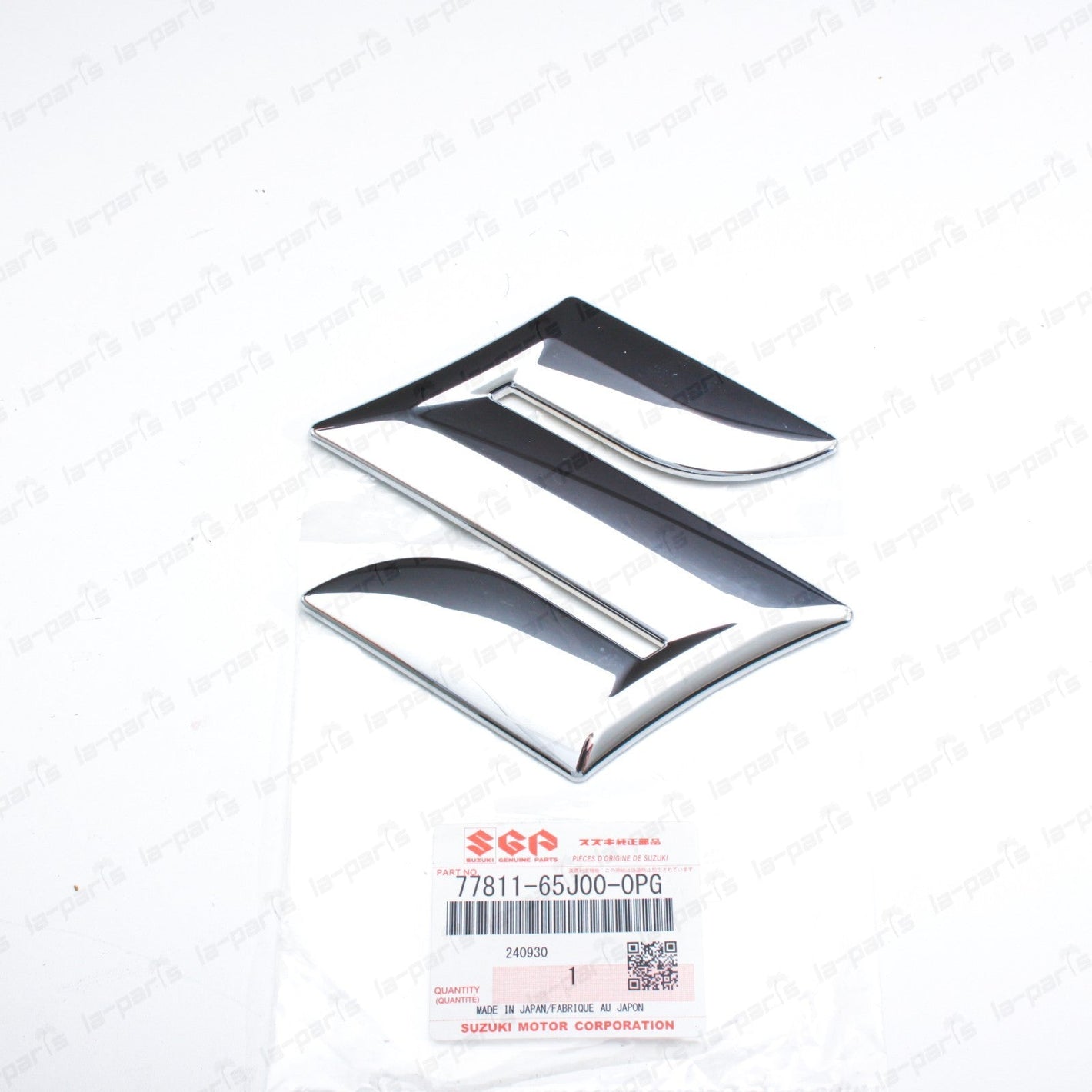 New Genuine OEM Suzuki 2006-2013 Grand Vitara SX4 Front Emblem 77811-65J00-0PG