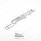 GENUINE TOYOTA 73-81 LAND CRUISER CHROME FRONT FENDER NAMEPLATE 75343-90351